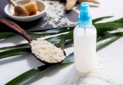 Acqua di riso capelli