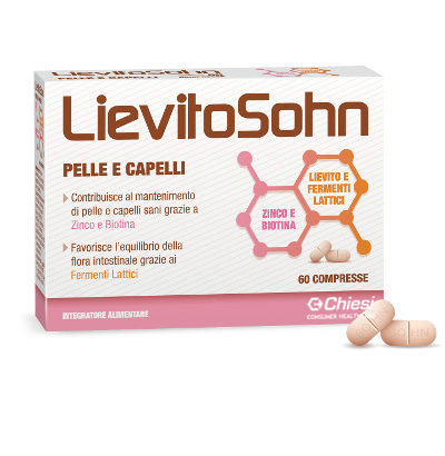 Lievitosohn Integratore Pelle e Capelli Compresse Lievitosohn Integratore Pelle e Capelli Compresse